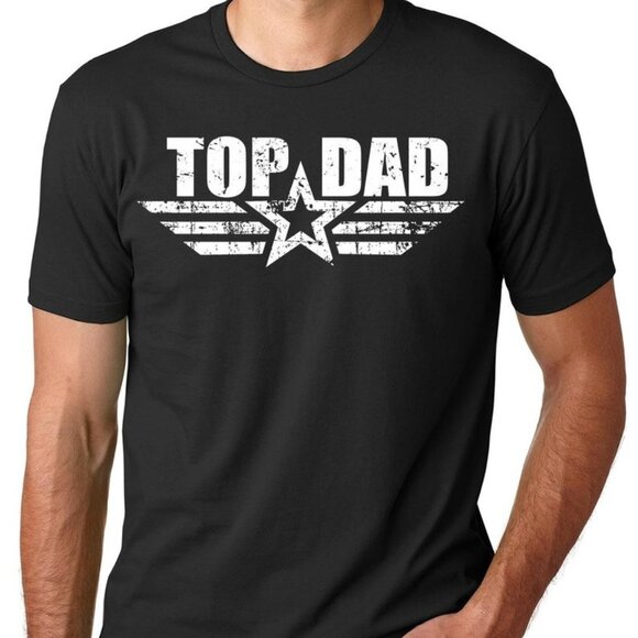 Top Dad T-Shirt Father's Day Cool Father Daddy T Shirt - Picture 1 of 4